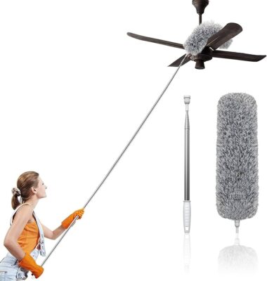 Long Flexible Microfiber Duster 9 Feet