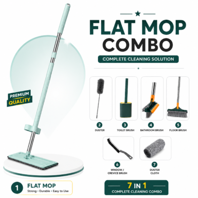 Flat Mop Combo