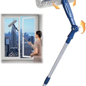 2in1 Rotatable Glass Wiper
