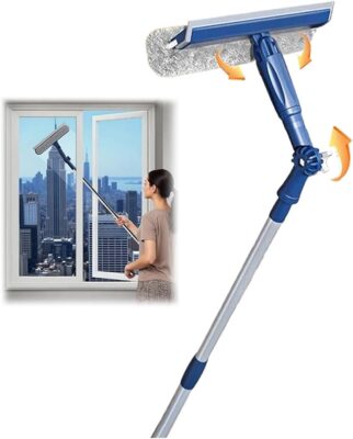 2in1 Rotatable Glass Wiper