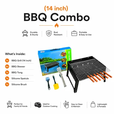 (14 Inch) BBQ Combo Set