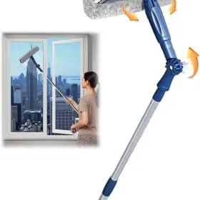 2in1 Rotatable Glass Wiper
